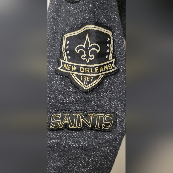 New Orleans Saints Long Sleeve Sweat Shirt NFL TEAM APPAREL small - Picture 11 of 12